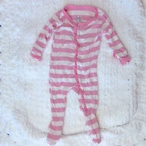 Kickee Pants Newborn Footie with Snaps